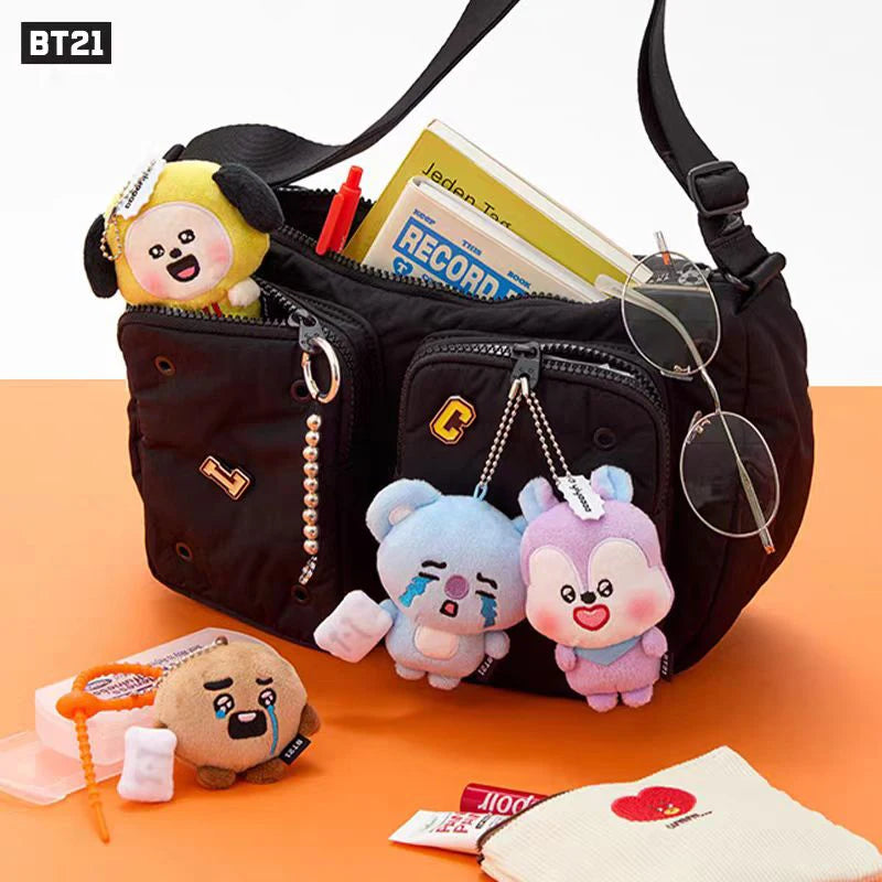 [BTS] BT21 TearDrop Plush Keyring Today's Face