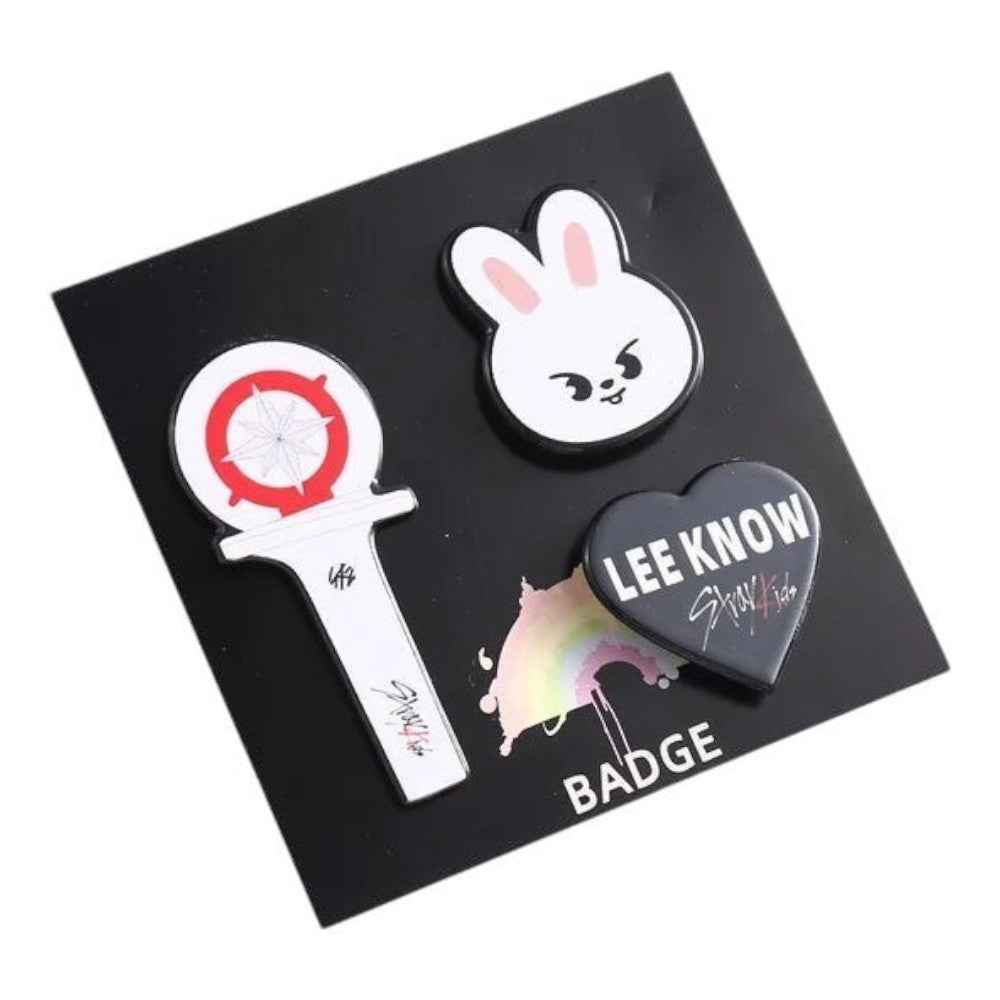 SKZOO PVC Brooch Pin Design 3 - Stray Kids SKZ Character Pin