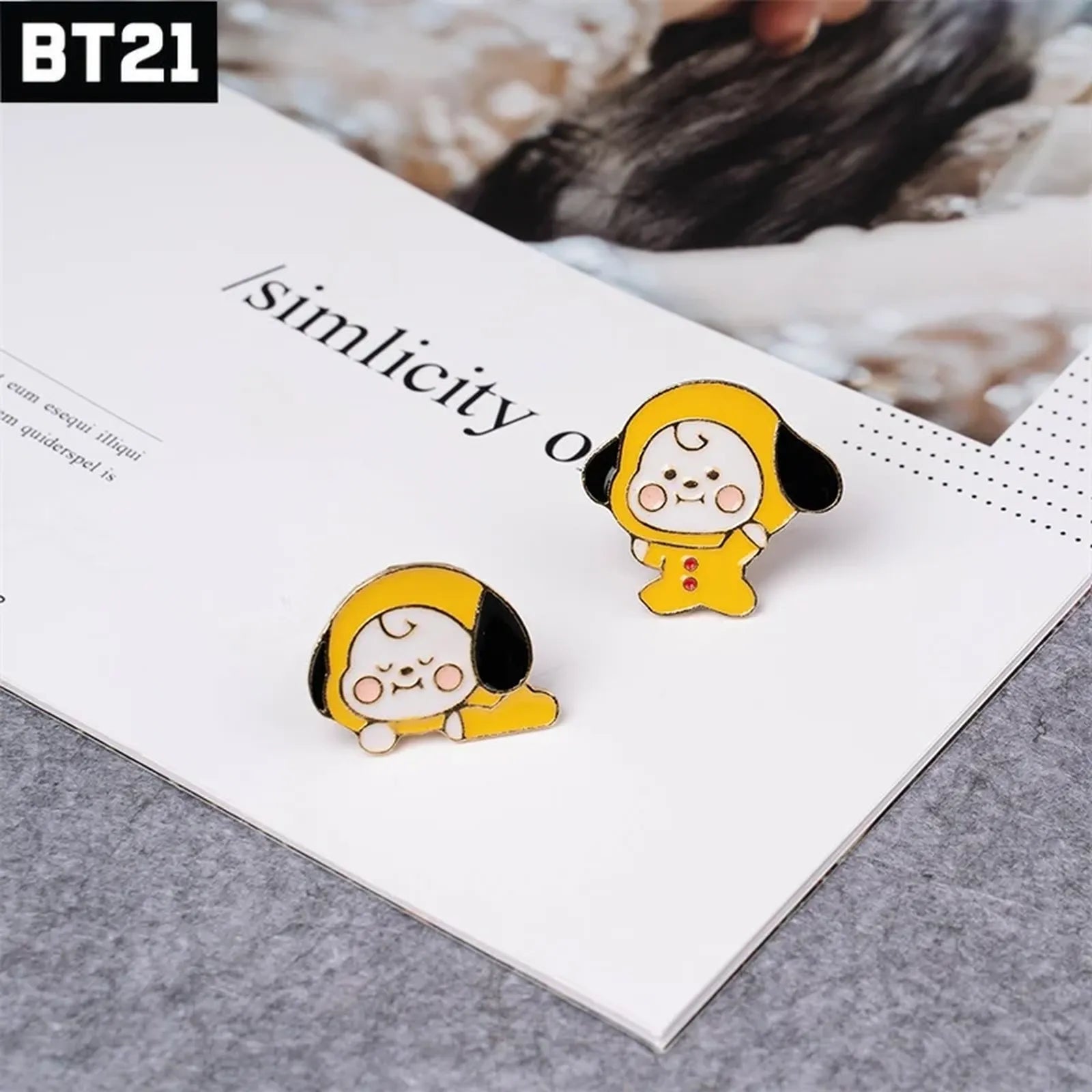 [BTS] BT21 Pins Collection CHIMMY-2PCS