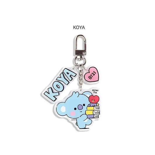 BT21 Acrylic Cartoon Keychain Tata - BTS Keyring