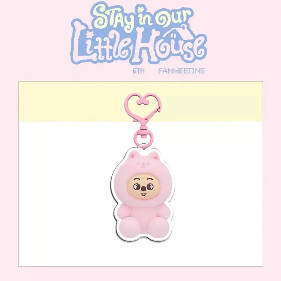 SKZOO 'STAY in Our Little House' Charm Keyring - Stray Kids SKZ Keyring