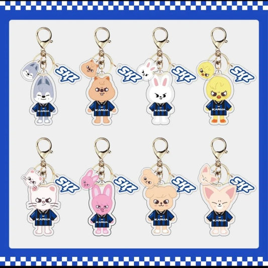 KARMA SKZOO Keychain - Stray Kids SKZ Acrylic Keyring
