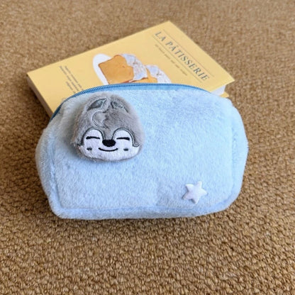 SKZOO Plush Character Pouch Wolf Chan 19x13cm - Stray Kids SKZ Kpop Plush