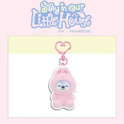 SKZOO 'STAY in Our Little House' Charm Keyring - Stray Kids SKZ Keyring