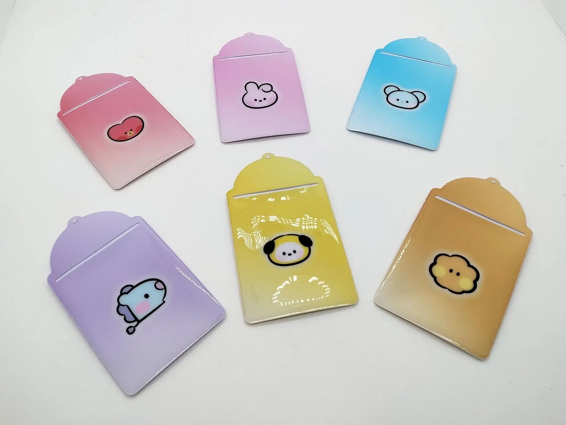 BT21 Character Deluxe Card Holder Tata - BTS Kpop Accessory