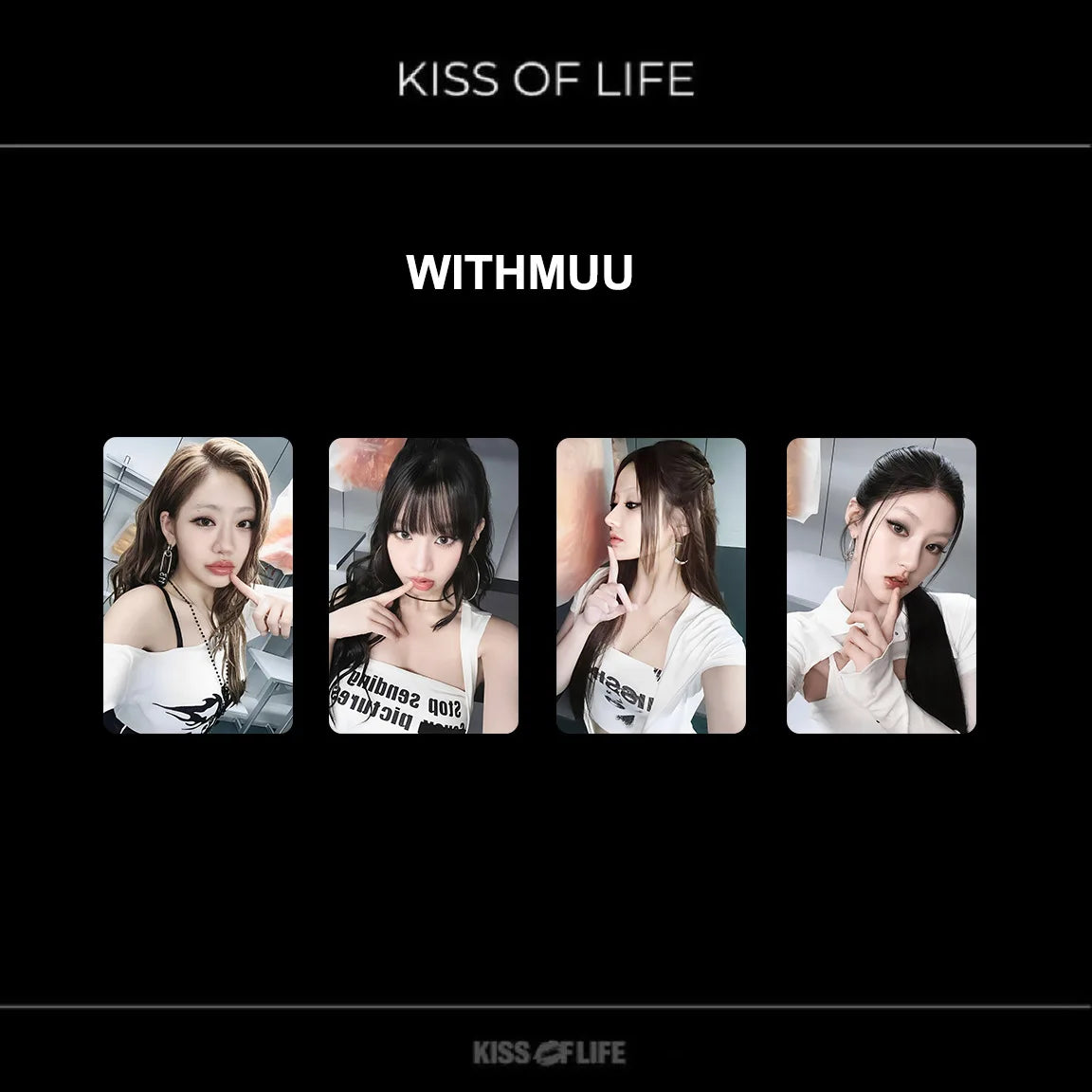 Kiss of Life Mini Album Photocards