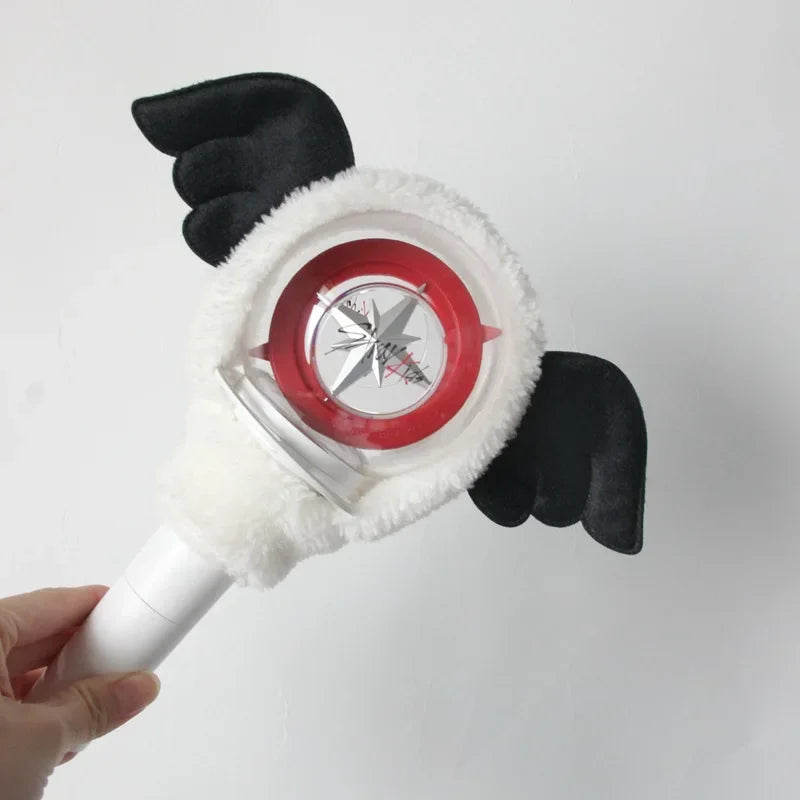 Stray kids Lightstick Bat Wings Cover Plush Black