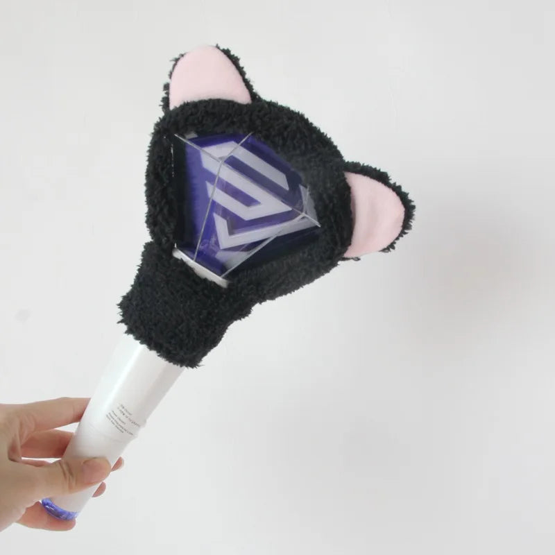 Super Junior Lightstick Lamp Cover Plush Black