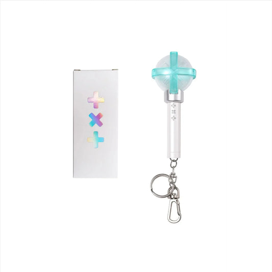 TXT Ver.2 Lightstick Light-up Keychain WHITE