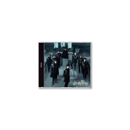 We on Fire 3rd EP Standard Edition jewel case - &TEAM Album