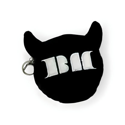Devil Horn Mini Coin Bag Keychain 10CM Black - BABYMONSTER Keychain