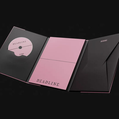 DEADLINE 3rd Mini Album BLACK Ver. opened with CD - BLACKPINK Album