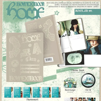 HOME 1st Studio Album BUNKER Ver. - BOYNEXTDOOR Album
