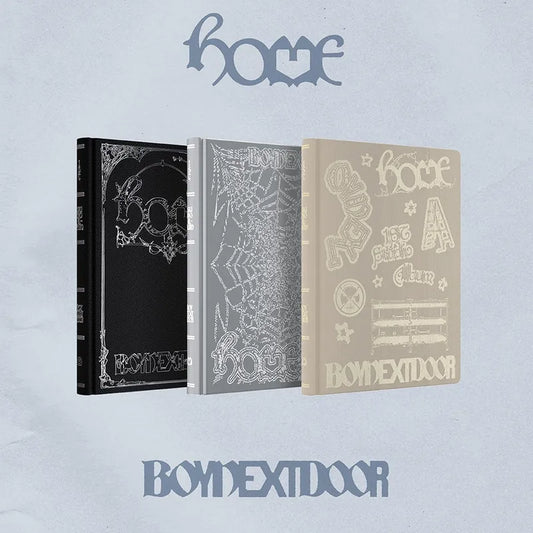 HOME 1st Studio Album NAVIGATOR, WEAVER and BUNKER Ver. - BOYNEXTDOOR Album