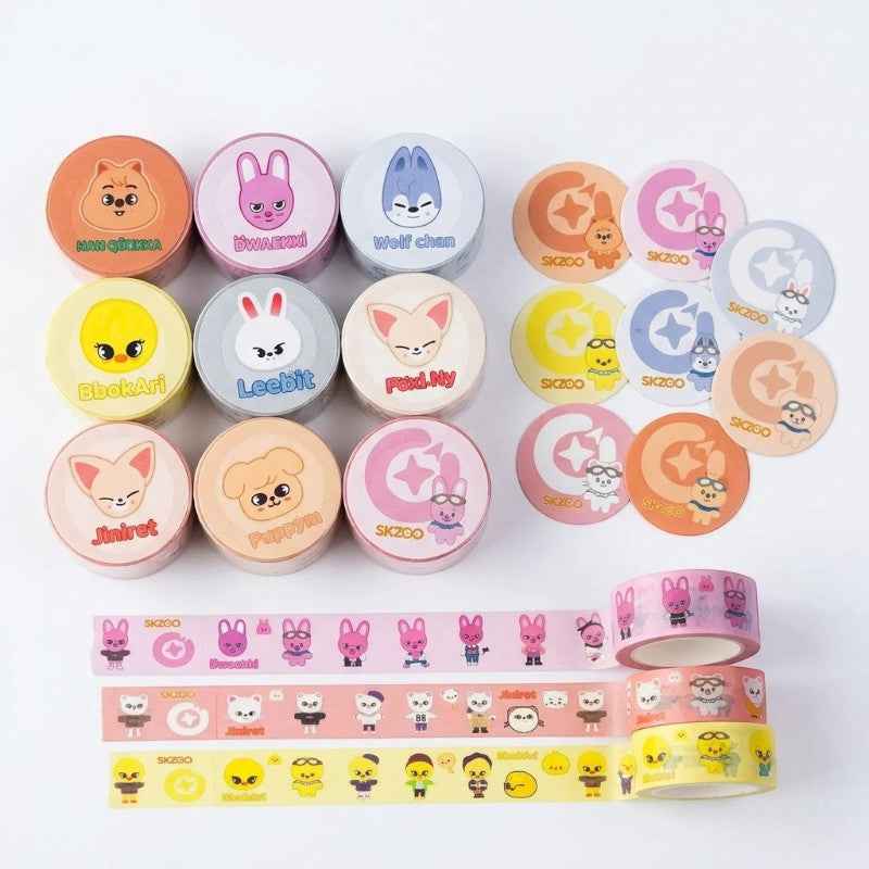 SKZOO Washi Paper Tape Leebit - Stray Kids SKZ Lee Know Washi Tape