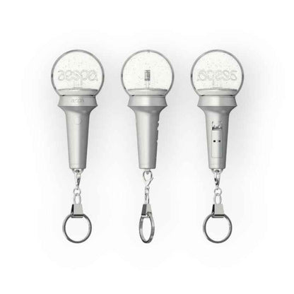 aespa Official Mini Fanlight Keyring - Mini Lightstick Keychain