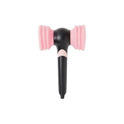 Lightstick Shop Bl-Ping-Bong Official Lightstick Ver.2, black and pink hammer-shaped lightstick for BLACKPINK fans.