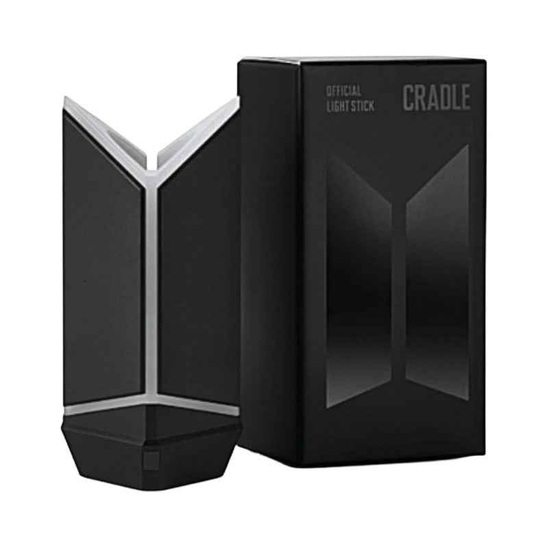 Lightstick Shop official BTS ARMY Bomb Ver.4 black charging cradle with matching display box