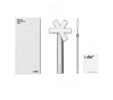 (G)I-DLE Lightstick Ver. 3 Full Set - Neverland Lightstick with Strap and Box