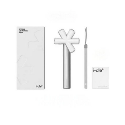 (G)I-DLE Lightstick Ver. 3 Full Set - Neverland Lightstick with Strap and Box