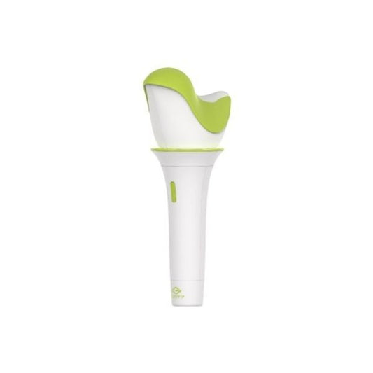 Lightstick Shop GOT7 Ahgabong Version 3 lightstick with white handle and iconic green bird-shaped top