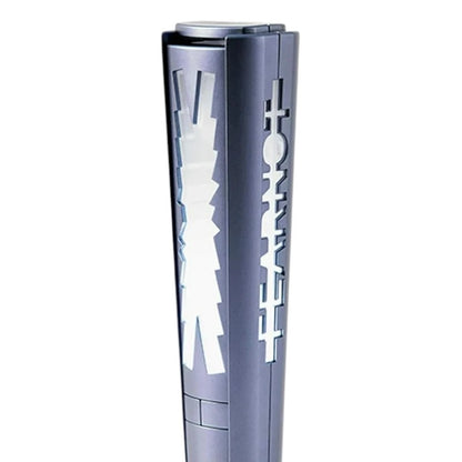 LE SSERAFIM Lightstick in metallic grey with FEARNOT cutout design