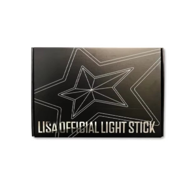 LISA Official Star Light Lightstick Packaging Box - BLACKPINK Lightstick
