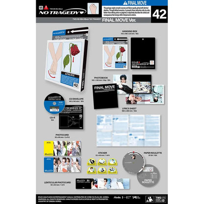 NO TRAGEDY 5th Mini Album FINAL MOVE Ver. contents - TWS Album